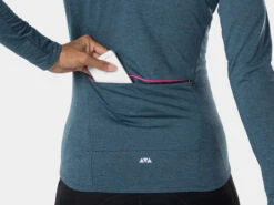 BONTRAGER Vella Women's Long Sleeve Thermal Cycling Jersey -Bontrager bontrager vella womens long sleeve thermal cycling jersey 346189 16